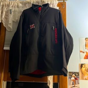 Men’s University Of Nebraska zip up jacket
